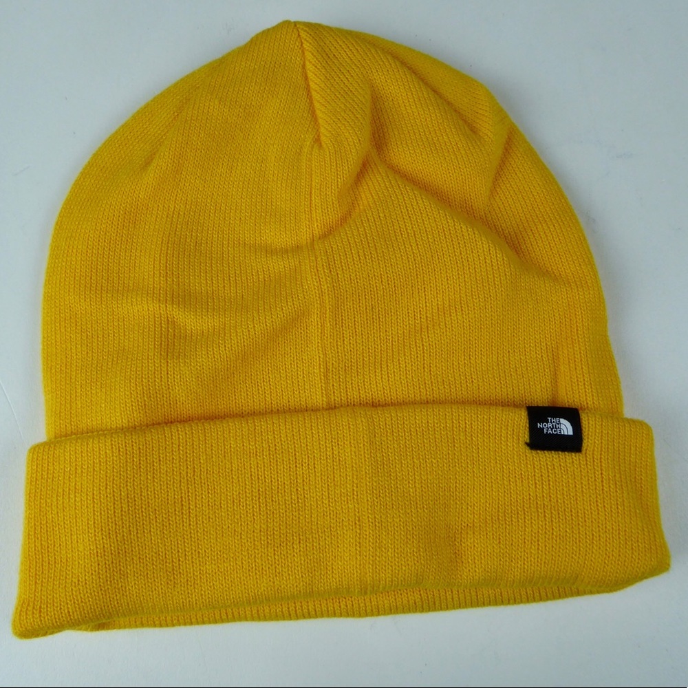 North Face Hat Wide Cuff TNF Embroidered Cap NWT - Picture 4 of 6